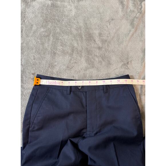 Renato Piccardi‎ Size 8H Boy Navy Blue Dress Pants Formal Pockets 100% Wool - Picture 10 of 10